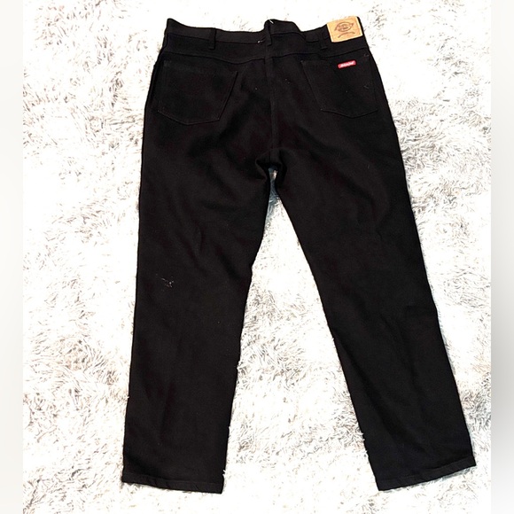 Dickies Size 42/30 Men's Straight Jeans in Black - Picture 1 of 8